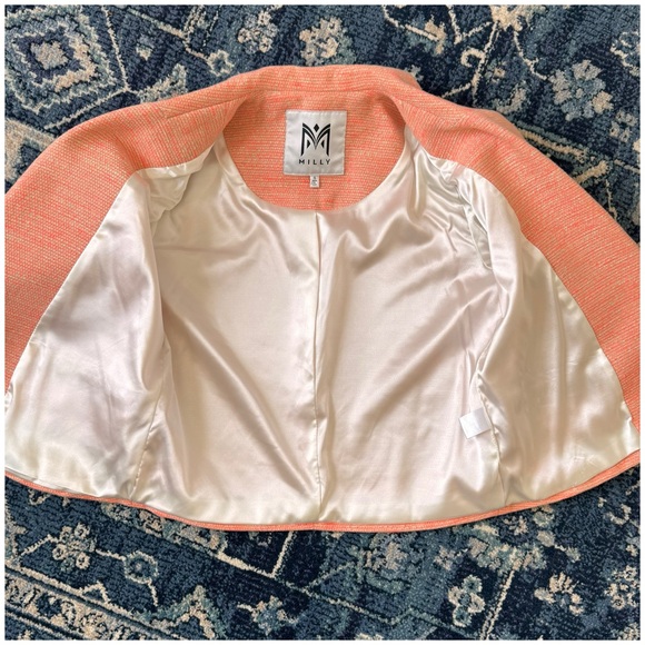 Milly Tweed Cropped Blazer 0 - Picture 6 of 13